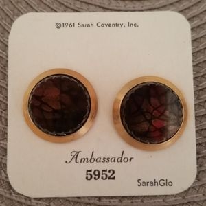 💋NWT 💋Vintage💋 Sarah Coventry 💋cufflinks 1961